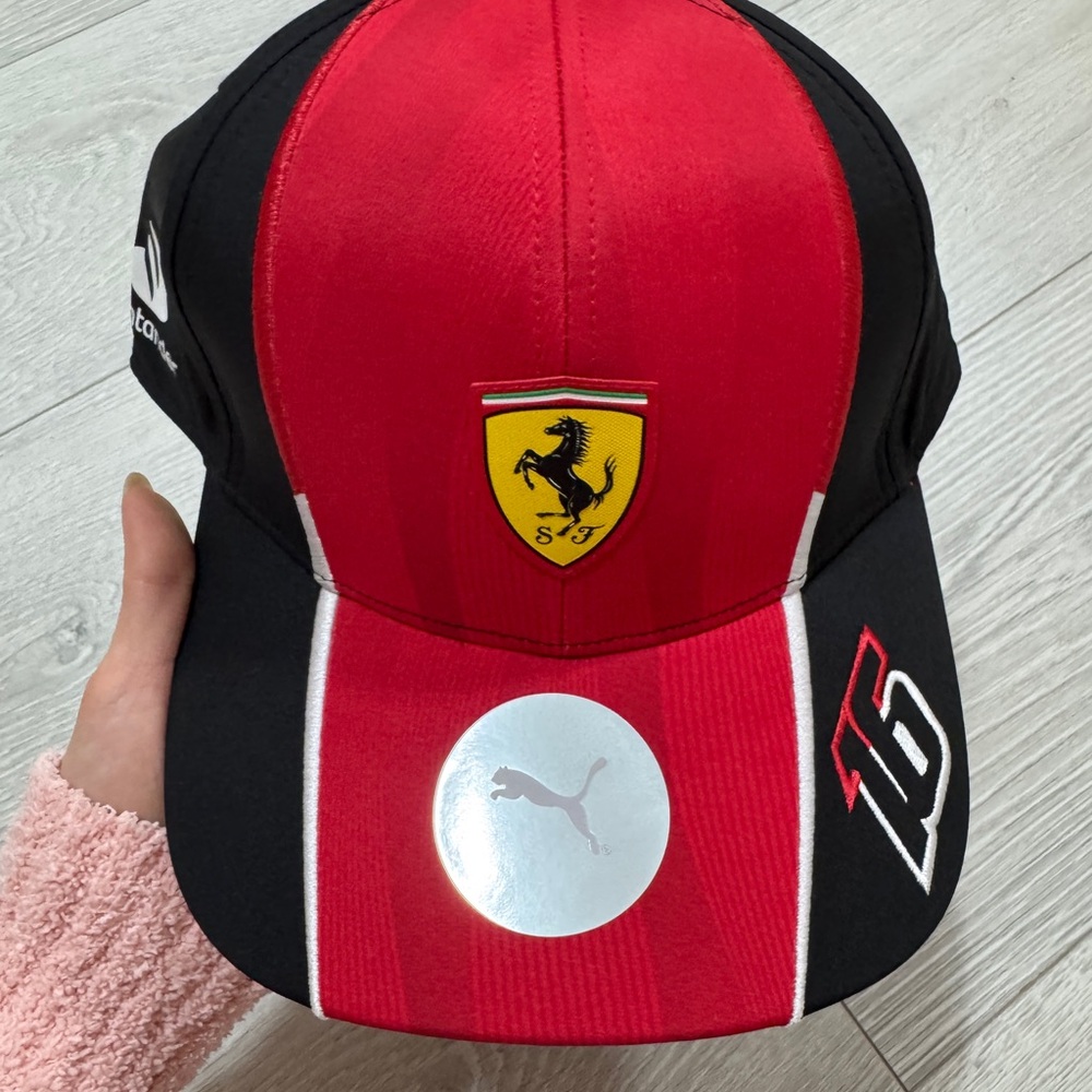 Puma Cap - Red, Black, and Yellow